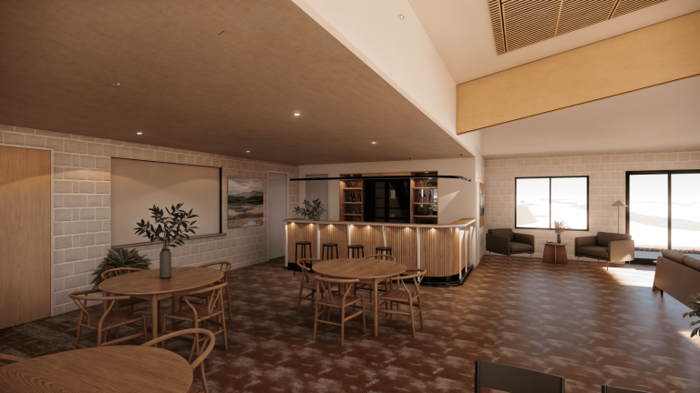 Edenlife Byford clubhouse bar