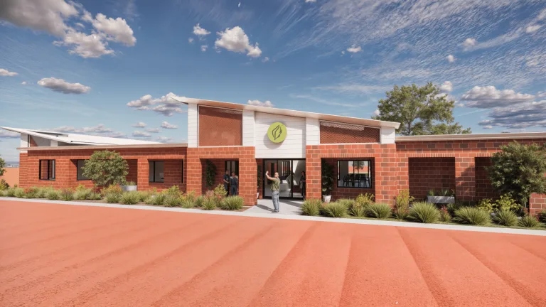 Edenlife Byford clubhouse exterior
