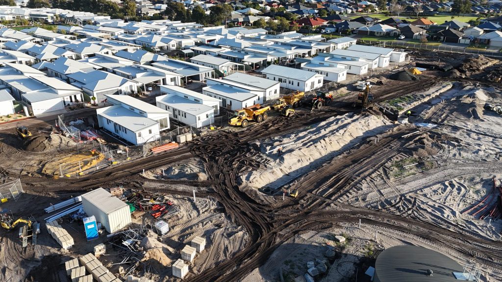 Aerial tour of Edenlife Australind