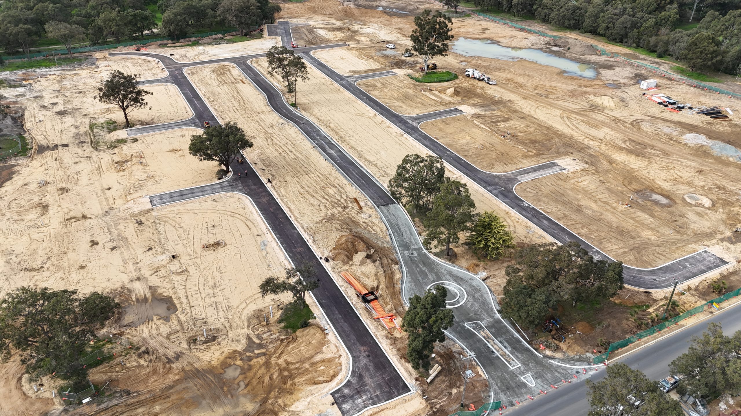 Edenlife Byford roads, aerial image