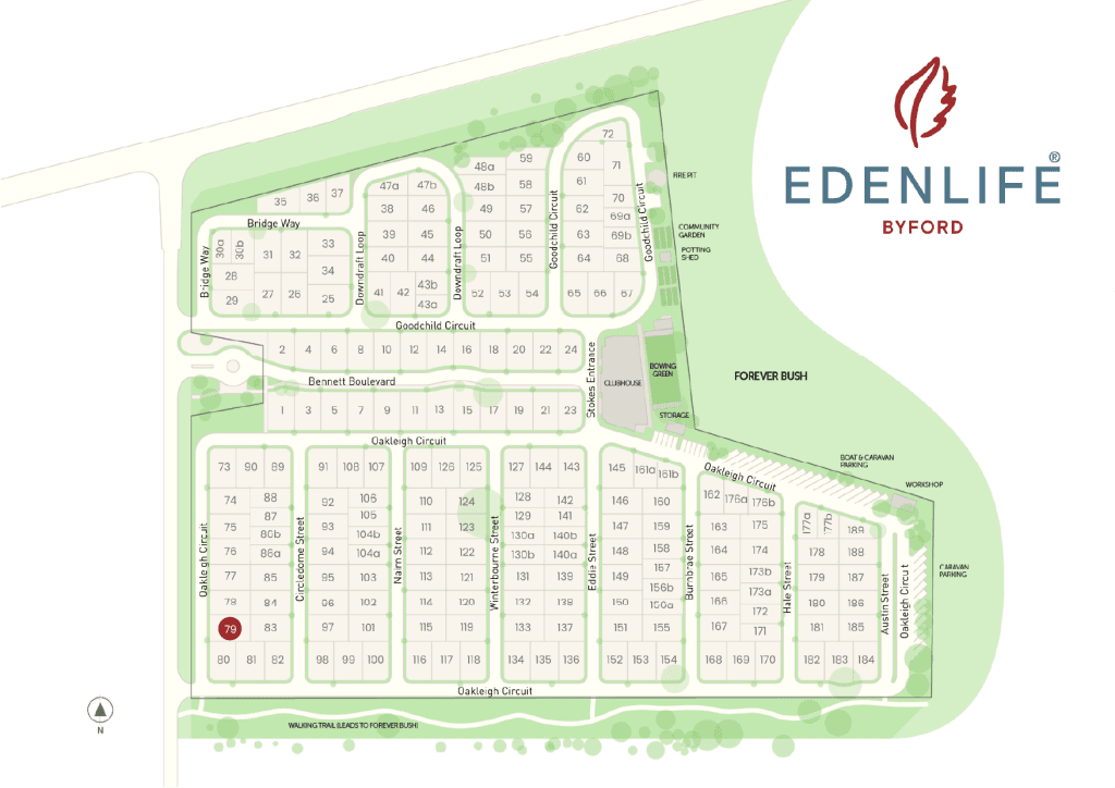 Byford Home for Sale Lot 79 Location